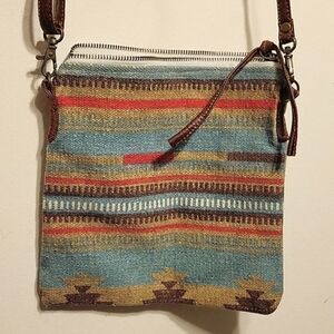 PINE CREEK GREEN MULTI-Color Crossbody Bag